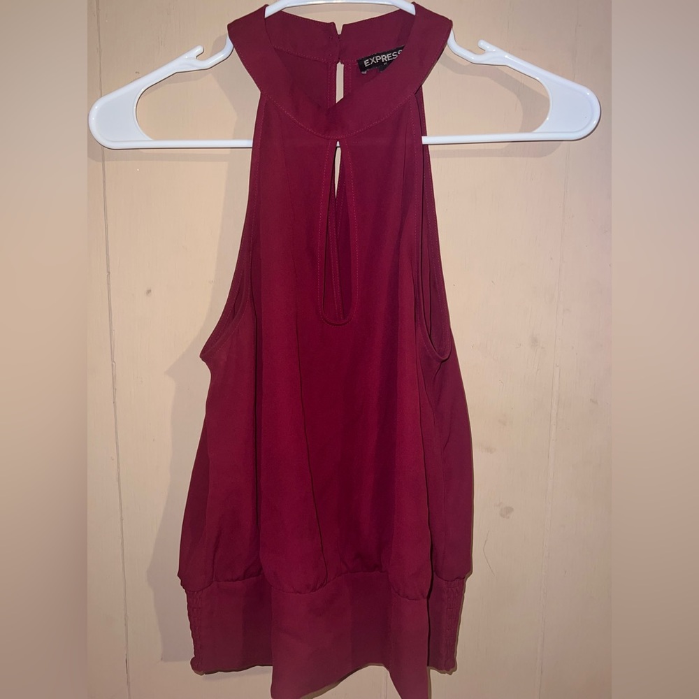 Express business casual tank top blouse